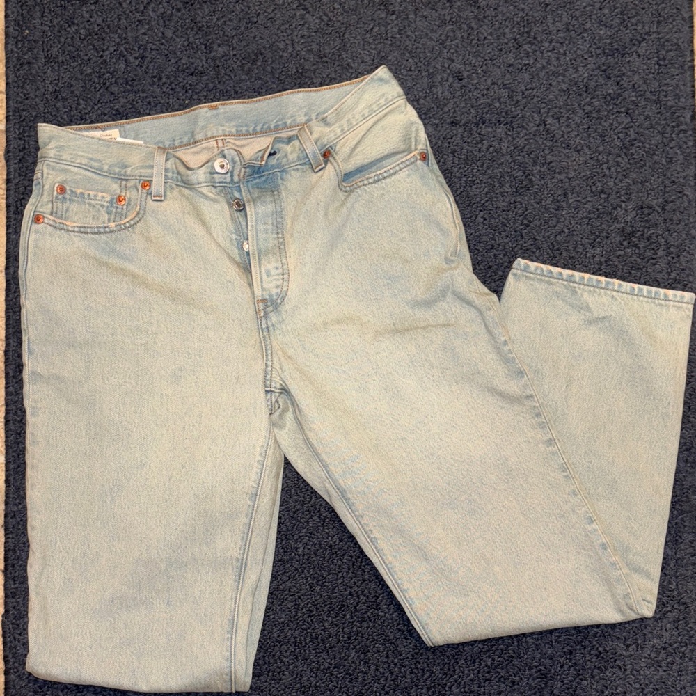 Levi's Light Blue Straight Jeans